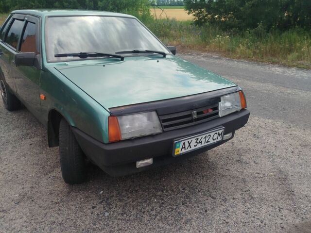 Зелений ВАЗ 21099, об'ємом двигуна 1.5 л та пробігом 154 тис. км за 1850 $, фото 4 на Automoto.ua