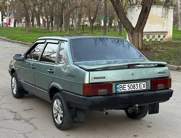 Зеленый ВАЗ 21099, объемом двигателя 1.5 л и пробегом 275 тыс. км за 2000 $, фото 16 на Automoto.ua