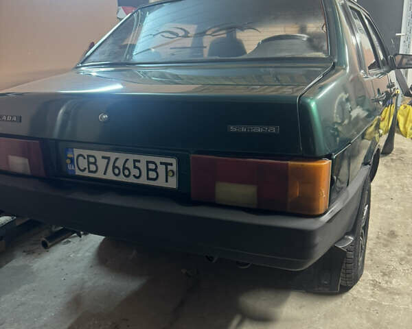 Зеленый ВАЗ 21099, объемом двигателя 1.6 л и пробегом 325 тыс. км за 1700 $, фото 4 на Automoto.ua