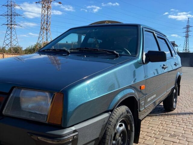 Зеленый ВАЗ 21099, объемом двигателя 1.5 л и пробегом 100 тыс. км за 2000 $, фото 22 на Automoto.ua