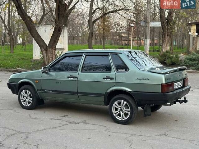 Зеленый ВАЗ 21099, объемом двигателя 1.5 л и пробегом 275 тыс. км за 2000 $, фото 13 на Automoto.ua