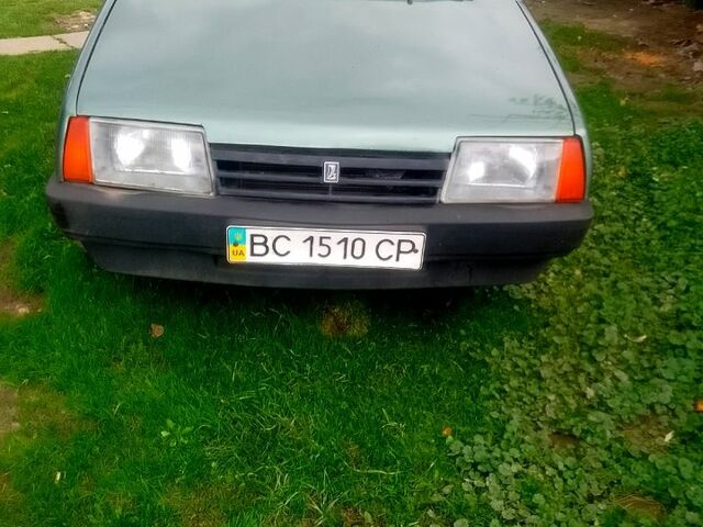 Зелений ВАЗ 21099, об'ємом двигуна 1.5 л та пробігом 220 тис. км за 850 $, фото 1 на Automoto.ua