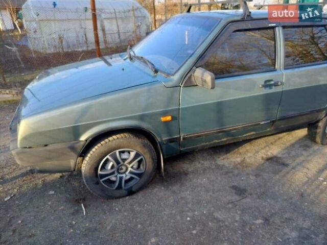 Зеленый ВАЗ 21099, объемом двигателя 1.6 л и пробегом 153 тыс. км за 1250 $, фото 4 на Automoto.ua