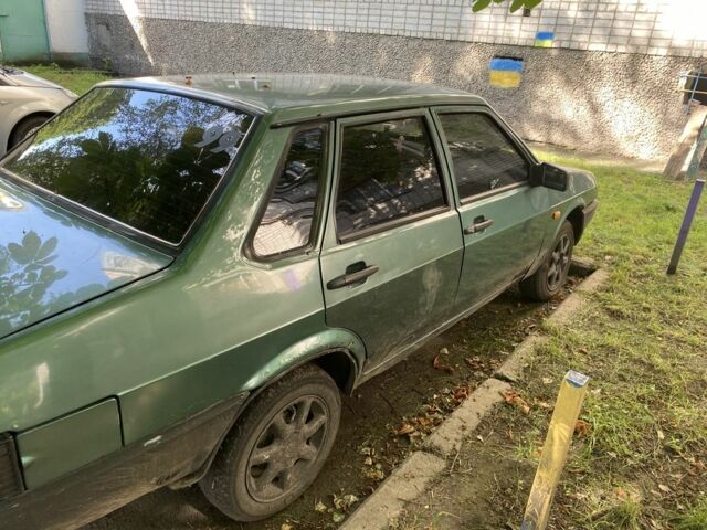 Зеленый ВАЗ 21099, объемом двигателя 1.6 л и пробегом 250 тыс. км за 1200 $, фото 3 на Automoto.ua