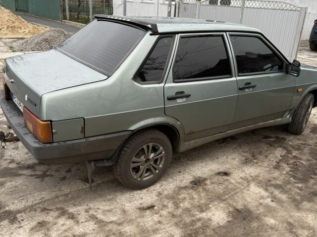 Зеленый ВАЗ 21099, объемом двигателя 1.6 л и пробегом 233 тыс. км за 1650 $, фото 3 на Automoto.ua