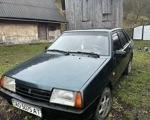 Зеленый ВАЗ 21099, объемом двигателя 1.5 л и пробегом 280 тыс. км за 1200 $, фото 7 на Automoto.ua
