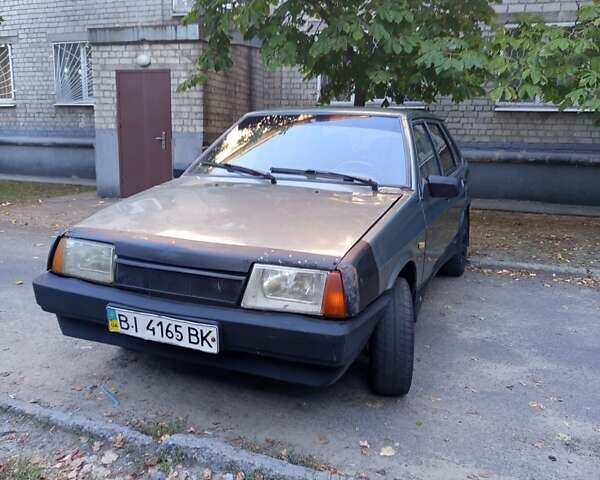 Зеленый ВАЗ 21099, объемом двигателя 1.6 л и пробегом 250 тыс. км за 750 $, фото 10 на Automoto.ua