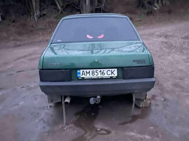 Зелений ВАЗ 21099, об'ємом двигуна 1.6 л та пробігом 1000 тис. км за 1305 $, фото 2 на Automoto.ua
