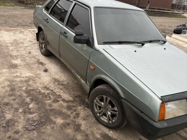 Зеленый ВАЗ 21099, объемом двигателя 1.6 л и пробегом 233 тыс. км за 1650 $, фото 2 на Automoto.ua
