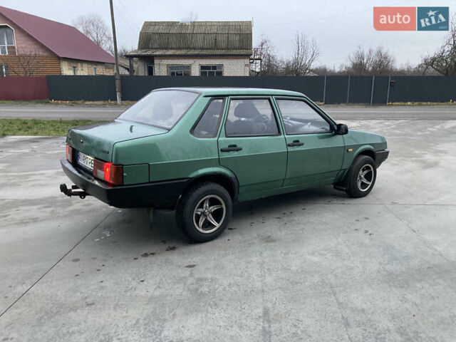 Зеленый ВАЗ 21099, объемом двигателя 1.6 л и пробегом 200 тыс. км за 1950 $, фото 16 на Automoto.ua