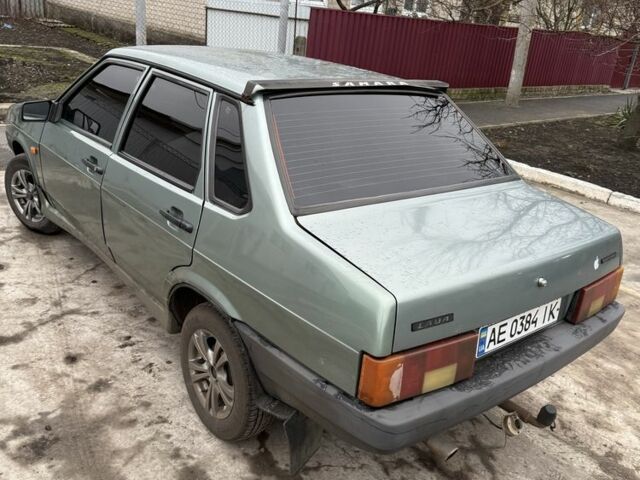 Зеленый ВАЗ 21099, объемом двигателя 1.6 л и пробегом 233 тыс. км за 1650 $, фото 5 на Automoto.ua
