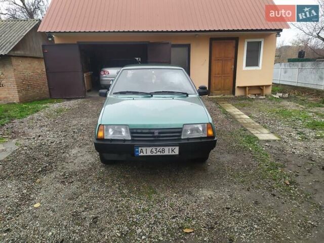 Зеленый ВАЗ 21099, объемом двигателя 1.6 л и пробегом 185 тыс. км за 2200 $, фото 6 на Automoto.ua