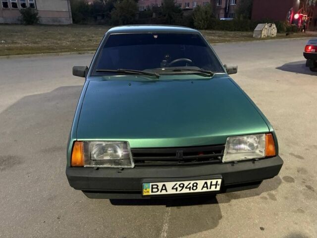 Зелений ВАЗ 21099, об'ємом двигуна 1.6 л та пробігом 227 тис. км за 1950 $, фото 1 на Automoto.ua