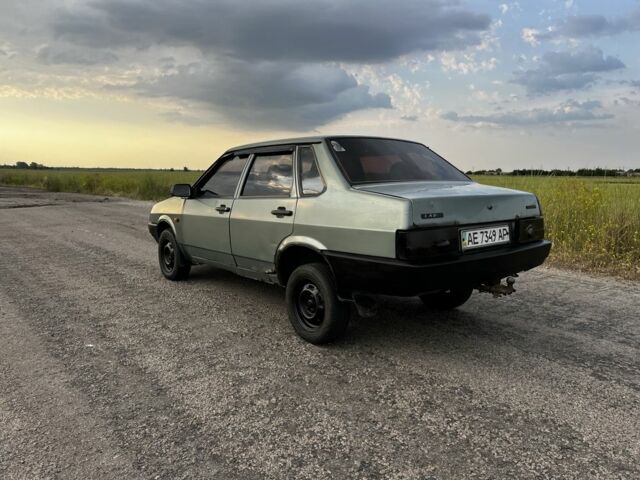 Зеленый ВАЗ 21099, объемом двигателя 6 л и пробегом 1 тыс. км за 1100 $, фото 2 на Automoto.ua