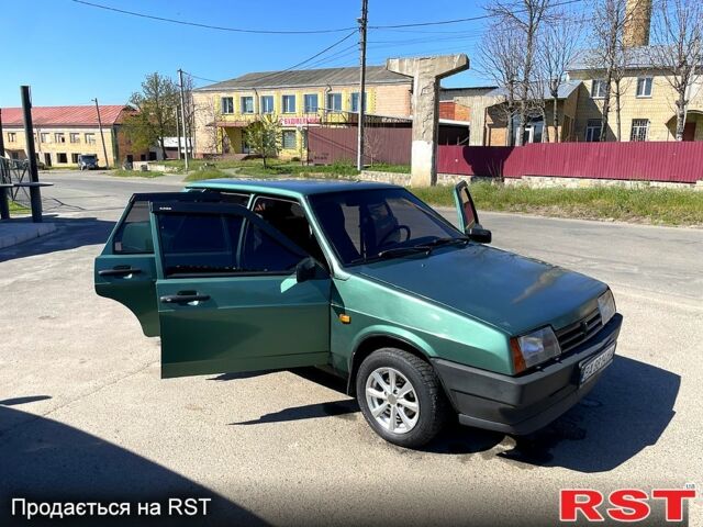 Зеленый ВАЗ 21099, объемом двигателя 1.6 л и пробегом 192 тыс. км за 1800 $, фото 2 на Automoto.ua