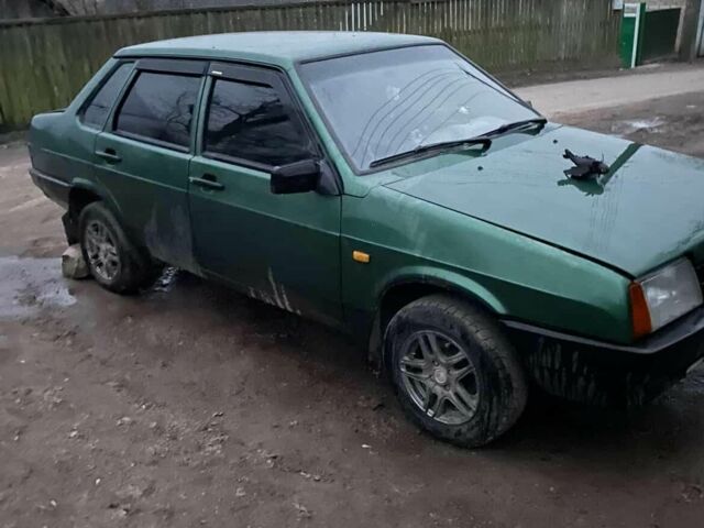Зелений ВАЗ 21099, об'ємом двигуна 1.6 л та пробігом 1000 тис. км за 1305 $, фото 1 на Automoto.ua