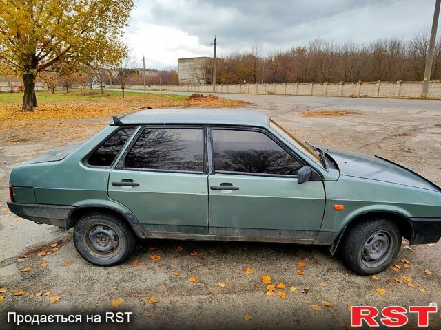 Зелений ВАЗ 21099, об'ємом двигуна 1.6 л та пробігом 0 тис. км за 1500 $, фото 2 на Automoto.ua