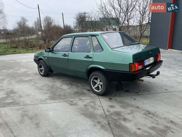 Зеленый ВАЗ 21099, объемом двигателя 1.6 л и пробегом 200 тыс. км за 1950 $, фото 12 на Automoto.ua