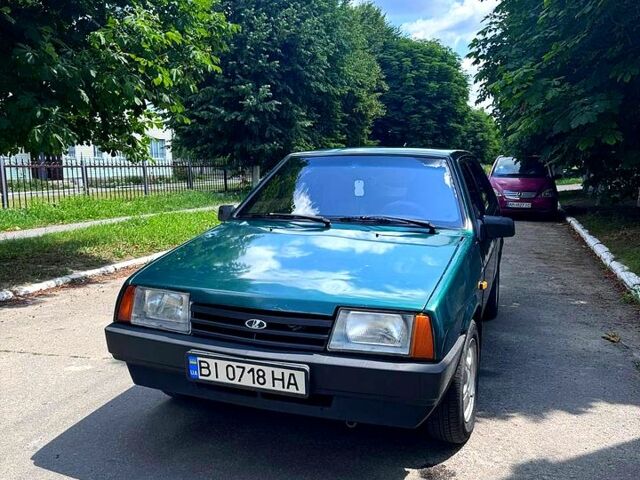Зеленый ВАЗ 21099, объемом двигателя 1.6 л и пробегом 0 тыс. км за 2100 $, фото 3 на Automoto.ua