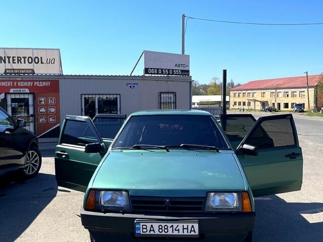 Зеленый ВАЗ 21099, объемом двигателя 1.6 л и пробегом 192 тыс. км за 1800 $, фото 1 на Automoto.ua