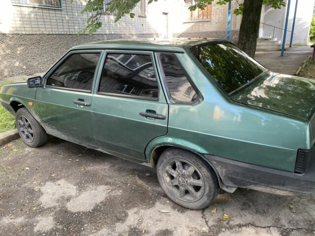 Зеленый ВАЗ 21099, объемом двигателя 1.6 л и пробегом 250 тыс. км за 1200 $, фото 2 на Automoto.ua