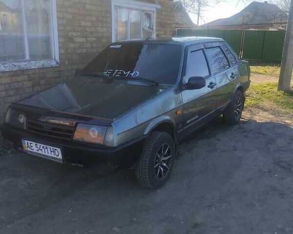 Зеленый ВАЗ 21099, объемом двигателя 1.6 л и пробегом 280 тыс. км за 2300 $, фото 5 на Automoto.ua