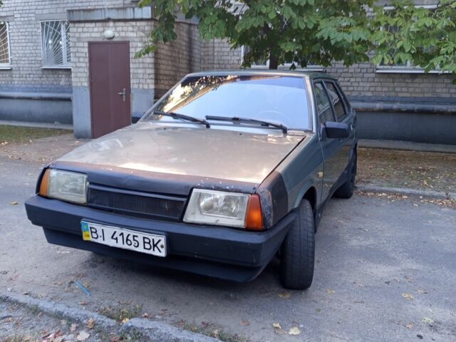 Зеленый ВАЗ 21099, объемом двигателя 0 л и пробегом 250 тыс. км за 971 $, фото 1 на Automoto.ua