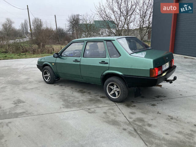 Зеленый ВАЗ 21099, объемом двигателя 1.6 л и пробегом 200 тыс. км за 1950 $, фото 2 на Automoto.ua