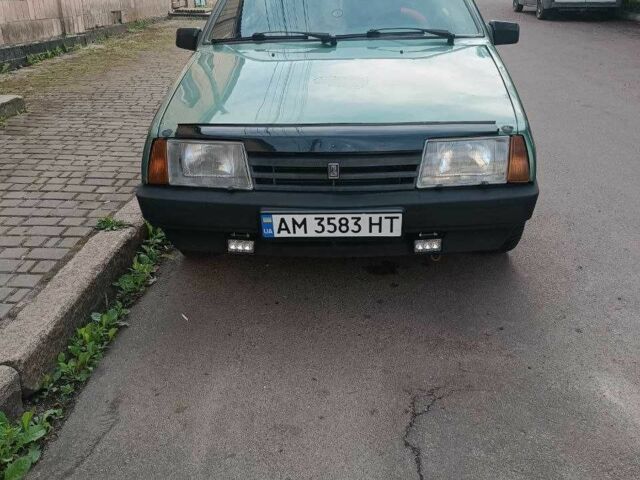 Зеленый ВАЗ 21099, объемом двигателя 1.6 л и пробегом 240 тыс. км за 1600 $, фото 2 на Automoto.ua