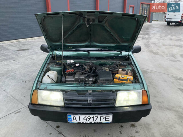 Зеленый ВАЗ 21099, объемом двигателя 1.6 л и пробегом 200 тыс. км за 1950 $, фото 32 на Automoto.ua