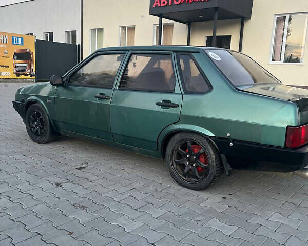 ВАЗ 21099 2007 в Волочиске на Automoto.ua Зеленый ВАЗ 21099, объемом двигателя 1.6 л и пробегом 560 тыс. км за 2100 $, фото 4 на Automoto.ua