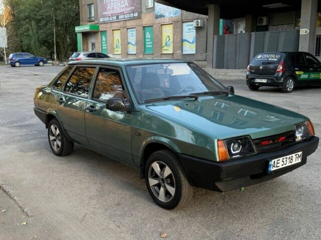 Зеленый ВАЗ 21099, объемом двигателя 1.6 л и пробегом 3 тыс. км за 1900 $, фото 3 на Automoto.ua