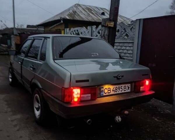 Зеленый ВАЗ 21099, объемом двигателя 1.6 л и пробегом 500 тыс. км за 1350 $, фото 3 на Automoto.ua