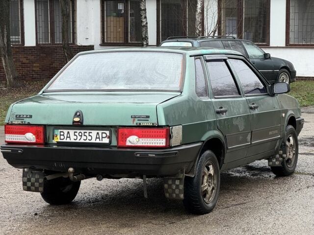 Зеленый ВАЗ 21099, объемом двигателя 1.5 л и пробегом 247 тыс. км за 1350 $, фото 3 на Automoto.ua