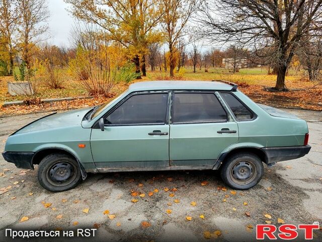 Зелений ВАЗ 21099, об'ємом двигуна 1.6 л та пробігом 0 тис. км за 1500 $, фото 1 на Automoto.ua