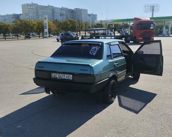 Зеленый ВАЗ 21099, объемом двигателя 1.6 л и пробегом 280 тыс. км за 2300 $, фото 2 на Automoto.ua