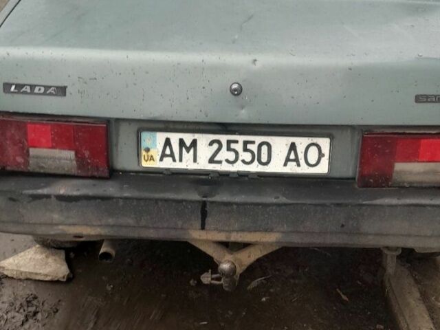 Зеленый ВАЗ 21099, объемом двигателя 0 л и пробегом 350 тыс. км за 450 $, фото 1 на Automoto.ua