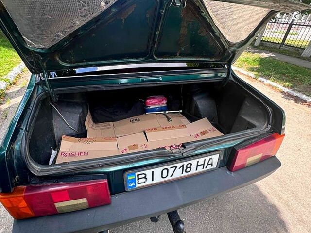 Зеленый ВАЗ 21099, объемом двигателя 1.6 л и пробегом 0 тыс. км за 2100 $, фото 1 на Automoto.ua