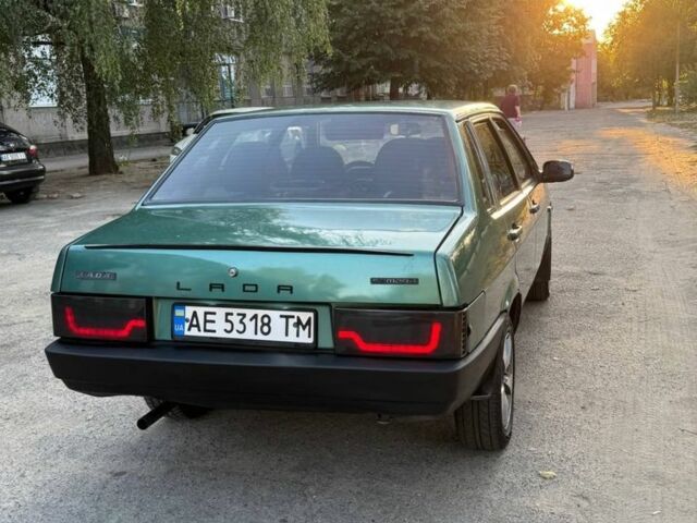 Зеленый ВАЗ 21099, объемом двигателя 1.6 л и пробегом 3 тыс. км за 1900 $, фото 1 на Automoto.ua