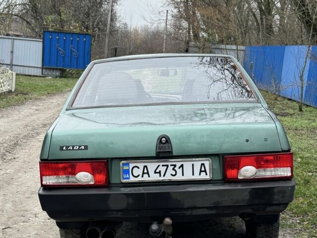 Зеленый ВАЗ 21099, объемом двигателя 1.6 л и пробегом 175 тыс. км за 1700 $, фото 5 на Automoto.ua