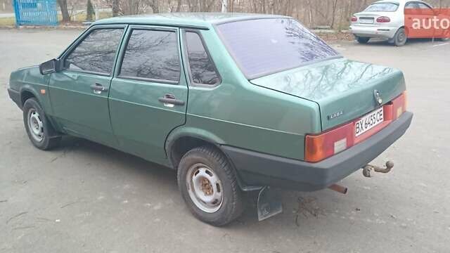 Зелений ВАЗ 21099, об'ємом двигуна 1.6 л та пробігом 180 тис. км за 1600 $, фото 4 на Automoto.ua