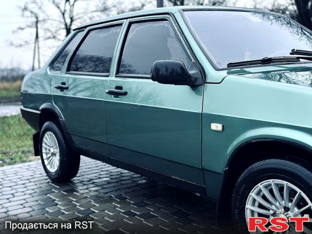 Зеленый ВАЗ 21099, объемом двигателя 1.6 л и пробегом 200 тыс. км за 1500 $, фото 5 на Automoto.ua