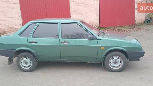 Зелений ВАЗ 21099, об'ємом двигуна 1.6 л та пробігом 180 тис. км за 1600 $, фото 5 на Automoto.ua