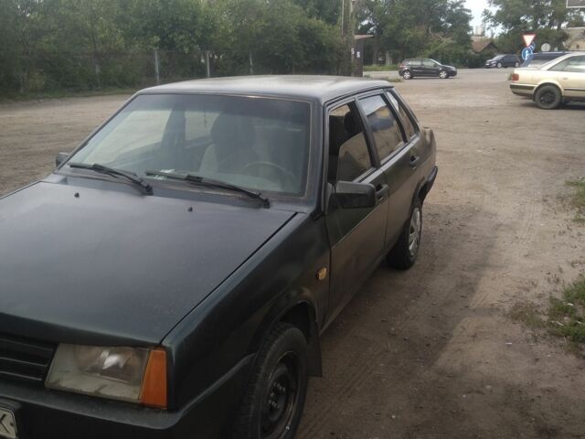 Зелений ВАЗ 21099, об'ємом двигуна 0 л та пробігом 200 тис. км за 1300 $, фото 1 на Automoto.ua