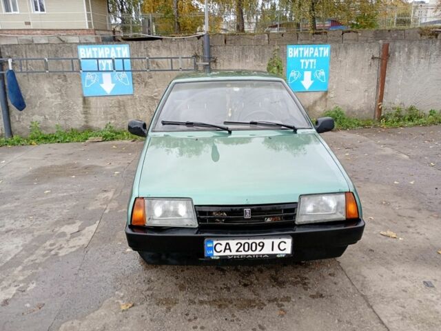 Зеленый ВАЗ 21099, объемом двигателя 1.6 л и пробегом 122 тыс. км за 2200 $, фото 1 на Automoto.ua