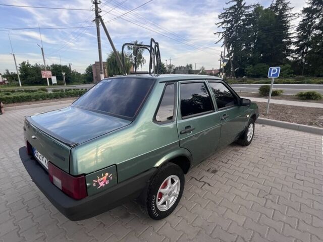 Зеленый ВАЗ 21099, объемом двигателя 1.6 л и пробегом 2 тыс. км за 2500 $, фото 6 на Automoto.ua