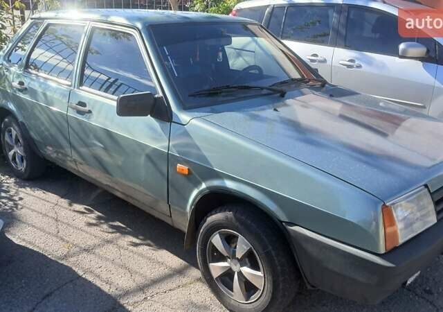 Зеленый ВАЗ 21099, объемом двигателя 1.6 л и пробегом 98 тыс. км за 2350 $, фото 7 на Automoto.ua