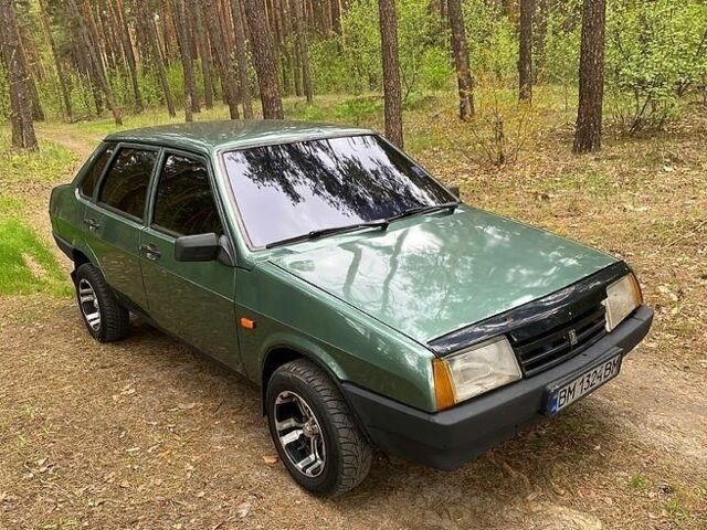 Зеленый ВАЗ 21099, объемом двигателя 1.6 л и пробегом 169 тыс. км за 1200 $, фото 4 на Automoto.ua