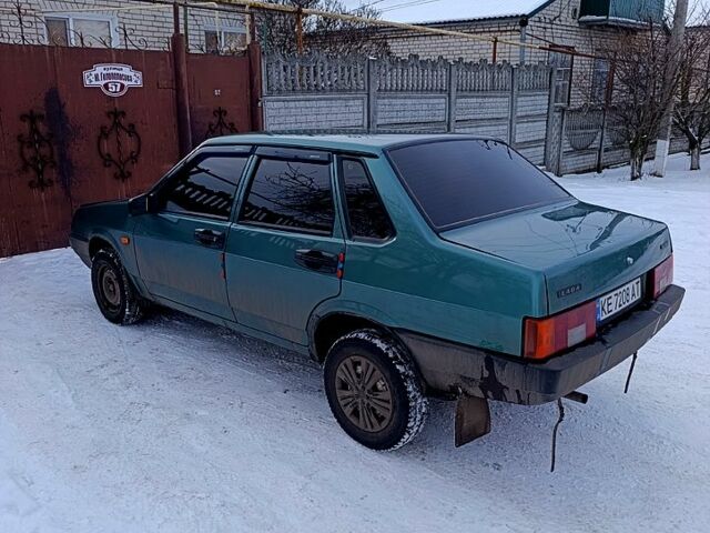 Зелений ВАЗ 21099, об'ємом двигуна 1.6 л та пробігом 86 тис. км за 2800 $, фото 1 на Automoto.ua