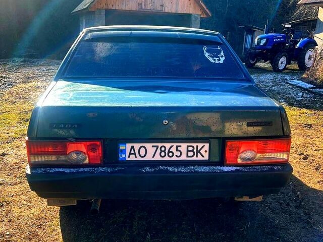 Зелений ВАЗ 21099, об'ємом двигуна 1.6 л та пробігом 250 тис. км за 900 $, фото 1 на Automoto.ua
